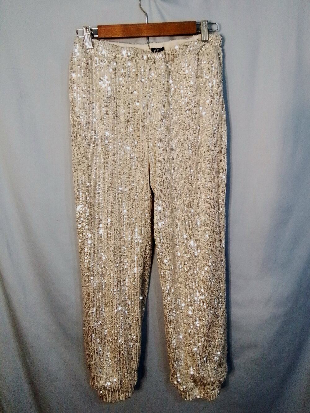 Art Class silver sequenced pants